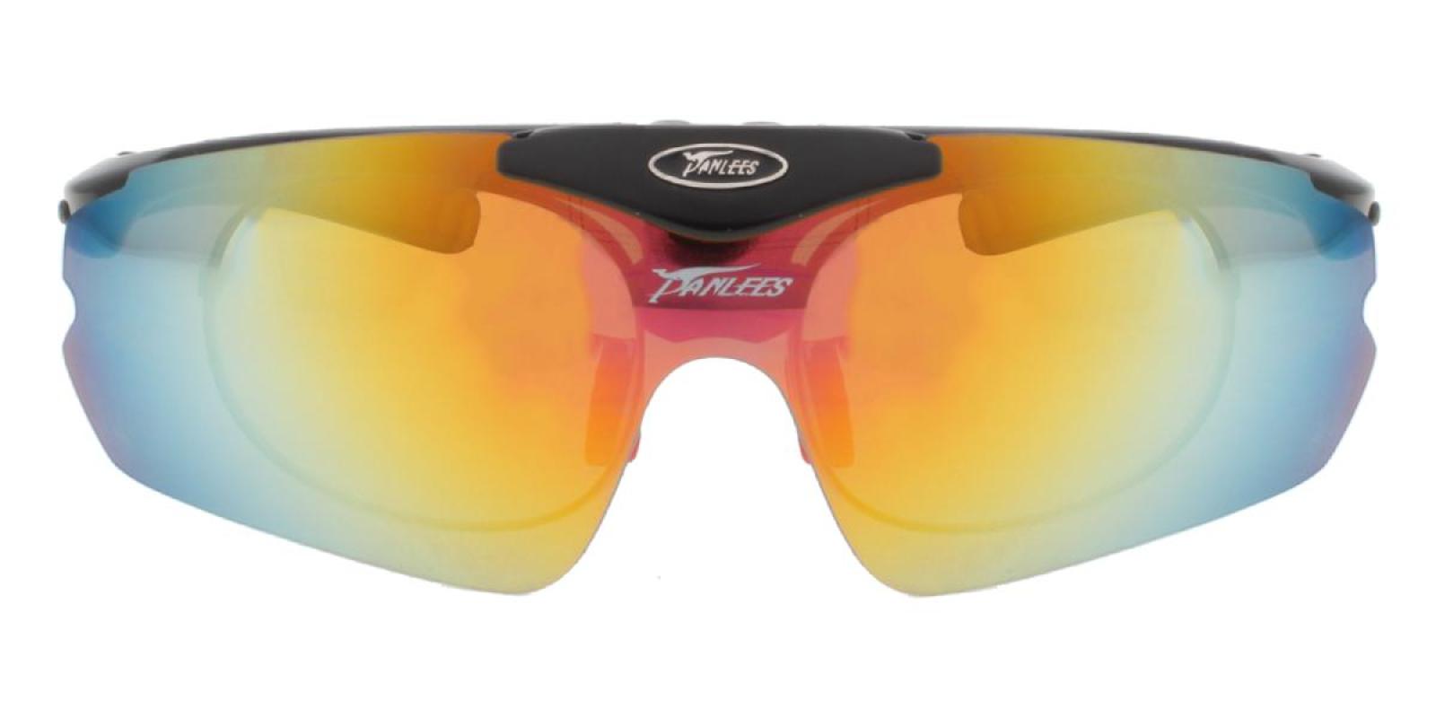 Vigor-Red-Square-Plastic-SportsGlasses-detail