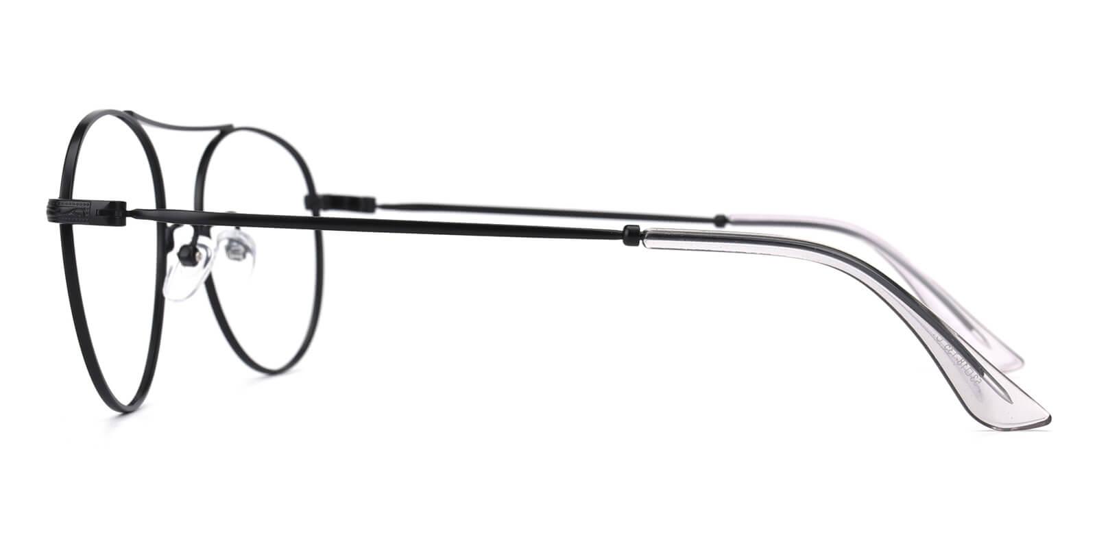 Fleybean-Black-Aviator-Metal-Eyeglasses-detail