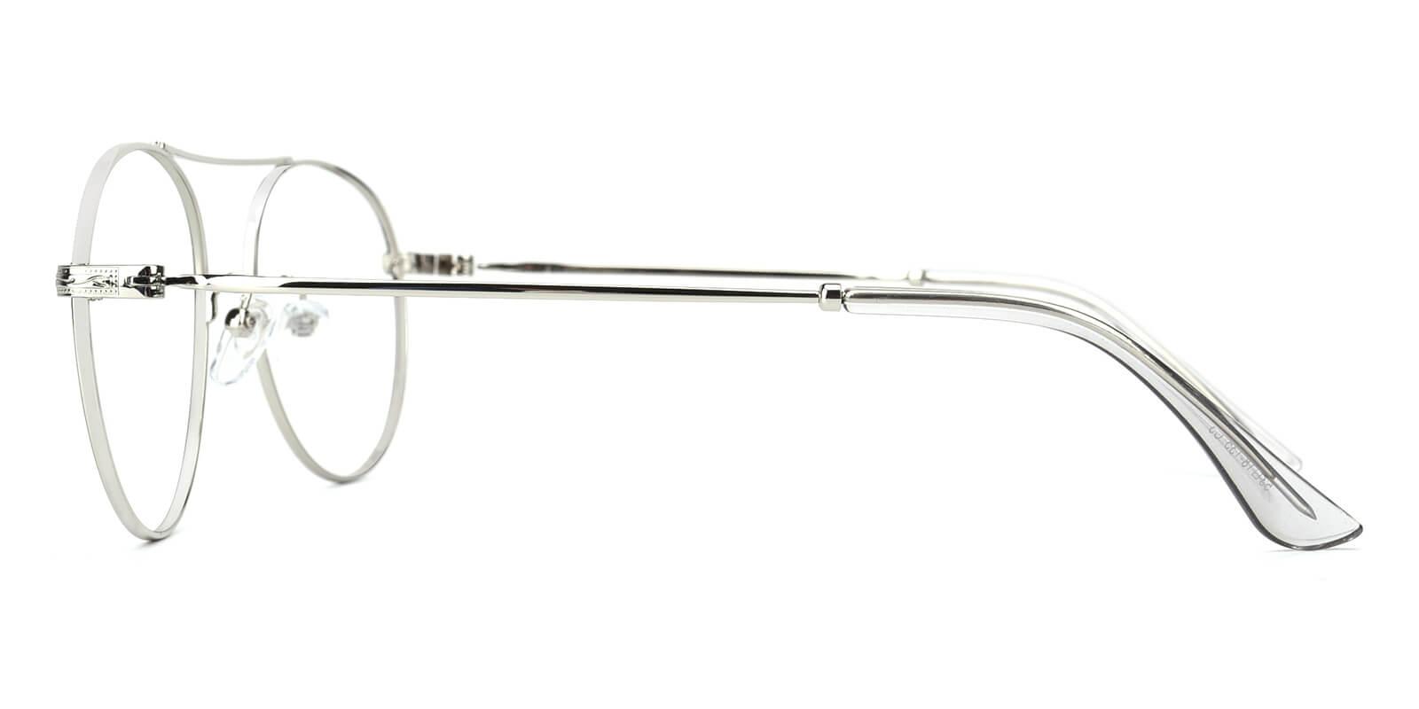 Fleybean-Silver-Aviator-Metal-Eyeglasses-detail