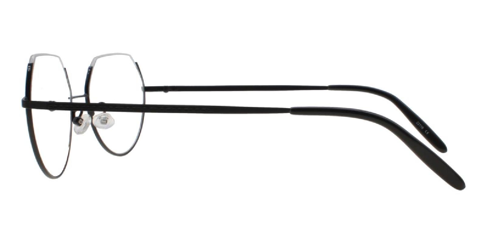 Hudson-Black-Geometric-Metal-Eyeglasses-detail