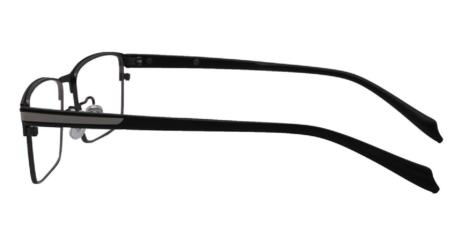 Frade-Black-Rectangle-Metal-Eyeglasses-detail