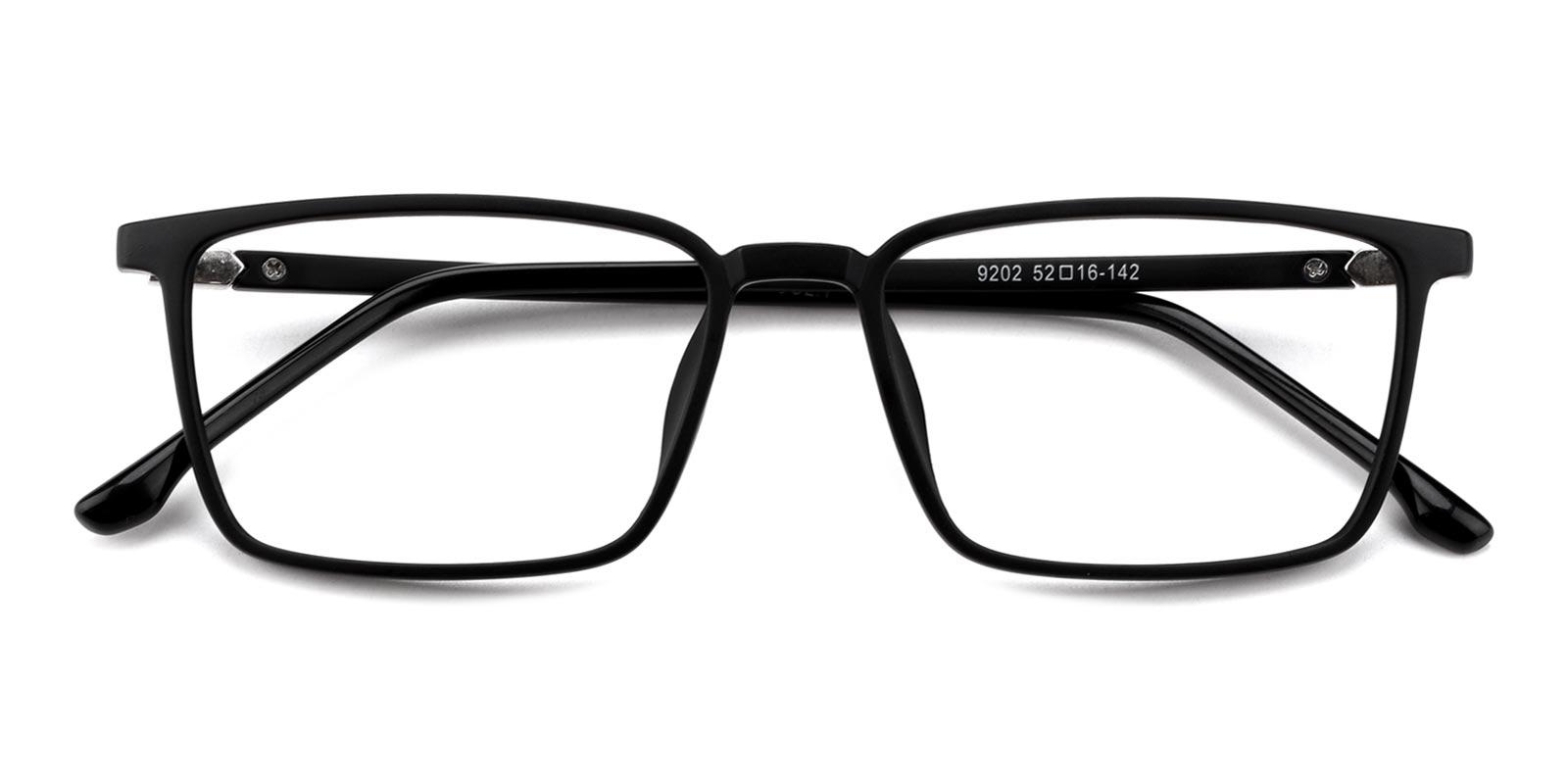 Corvallis-Black-Rectangle-TR-Eyeglasses-detail