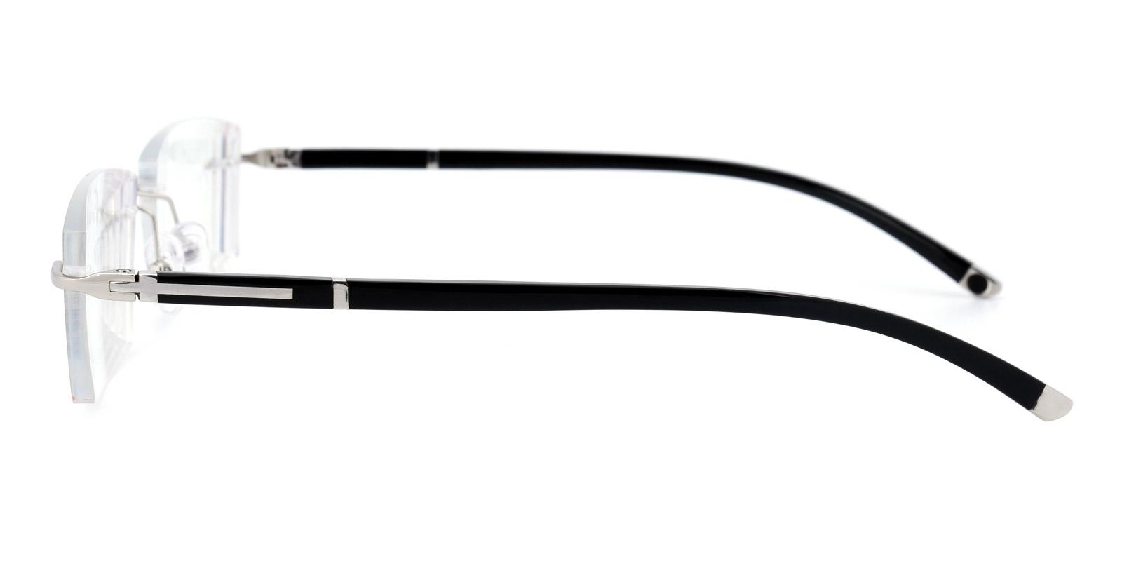 Doumbia-Silver-Rectangle-Titanium-Eyeglasses-detail
