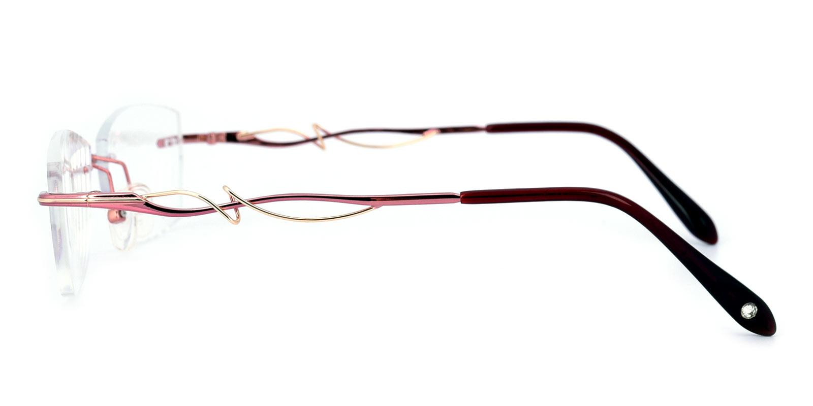 Carson-Red-Geometric-Titanium-Eyeglasses-detail