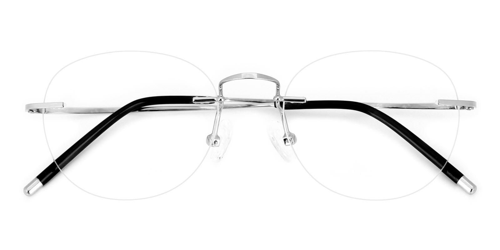 Pandimo-Black-Oval-Titanium-Eyeglasses-detail