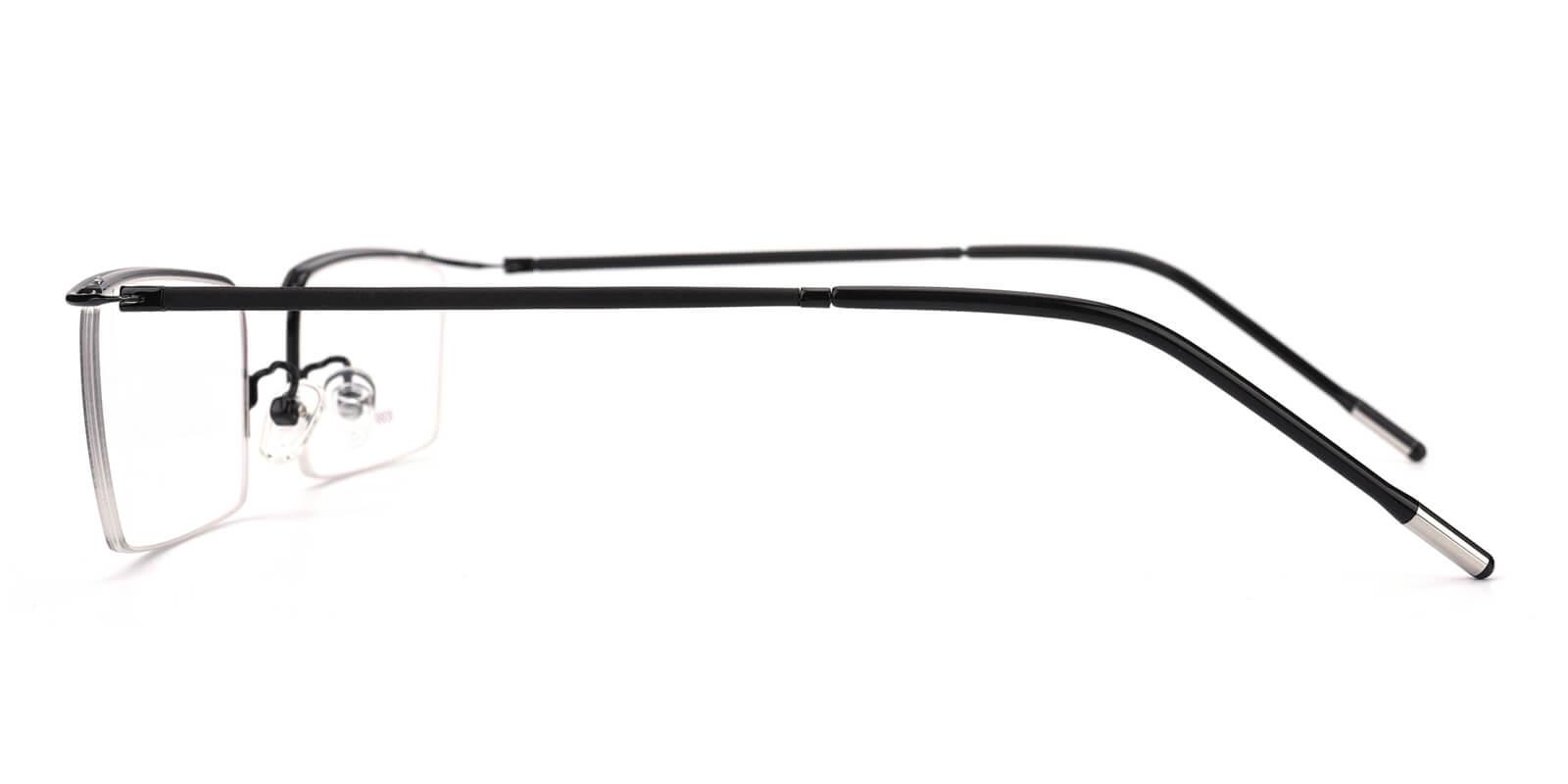 Wit-Black-Rectangle-Metal-Eyeglasses-detail