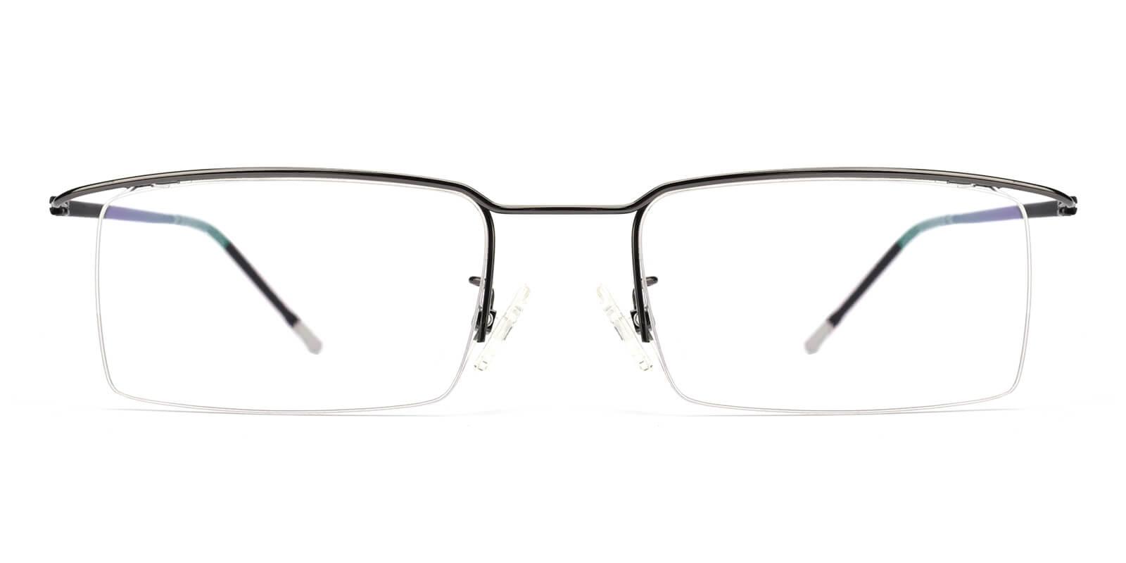 Wit-Gun-Rectangle-Metal-Eyeglasses-detail