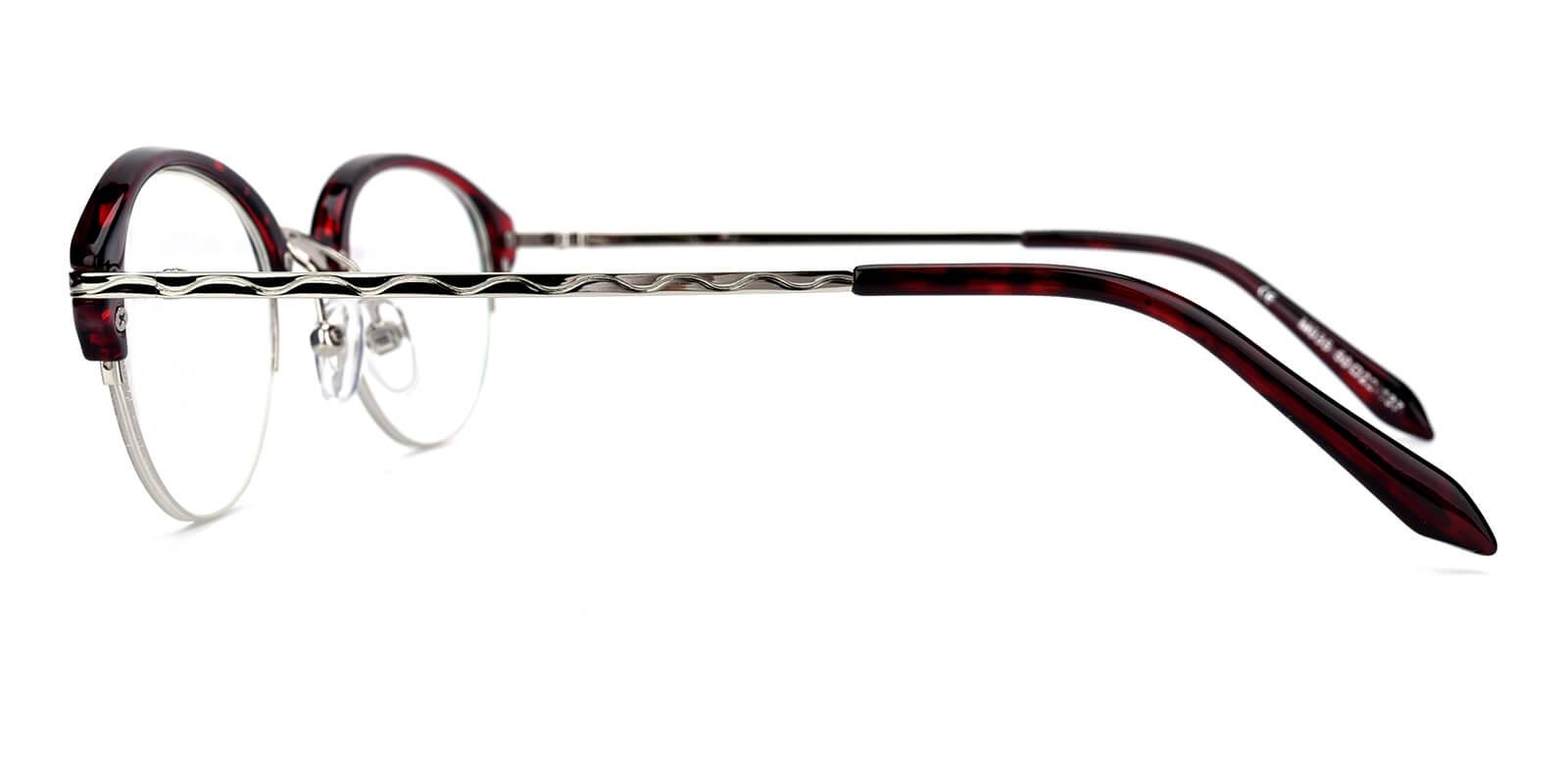 Selina-Red-Browline-Metal / TR-Eyeglasses-detail