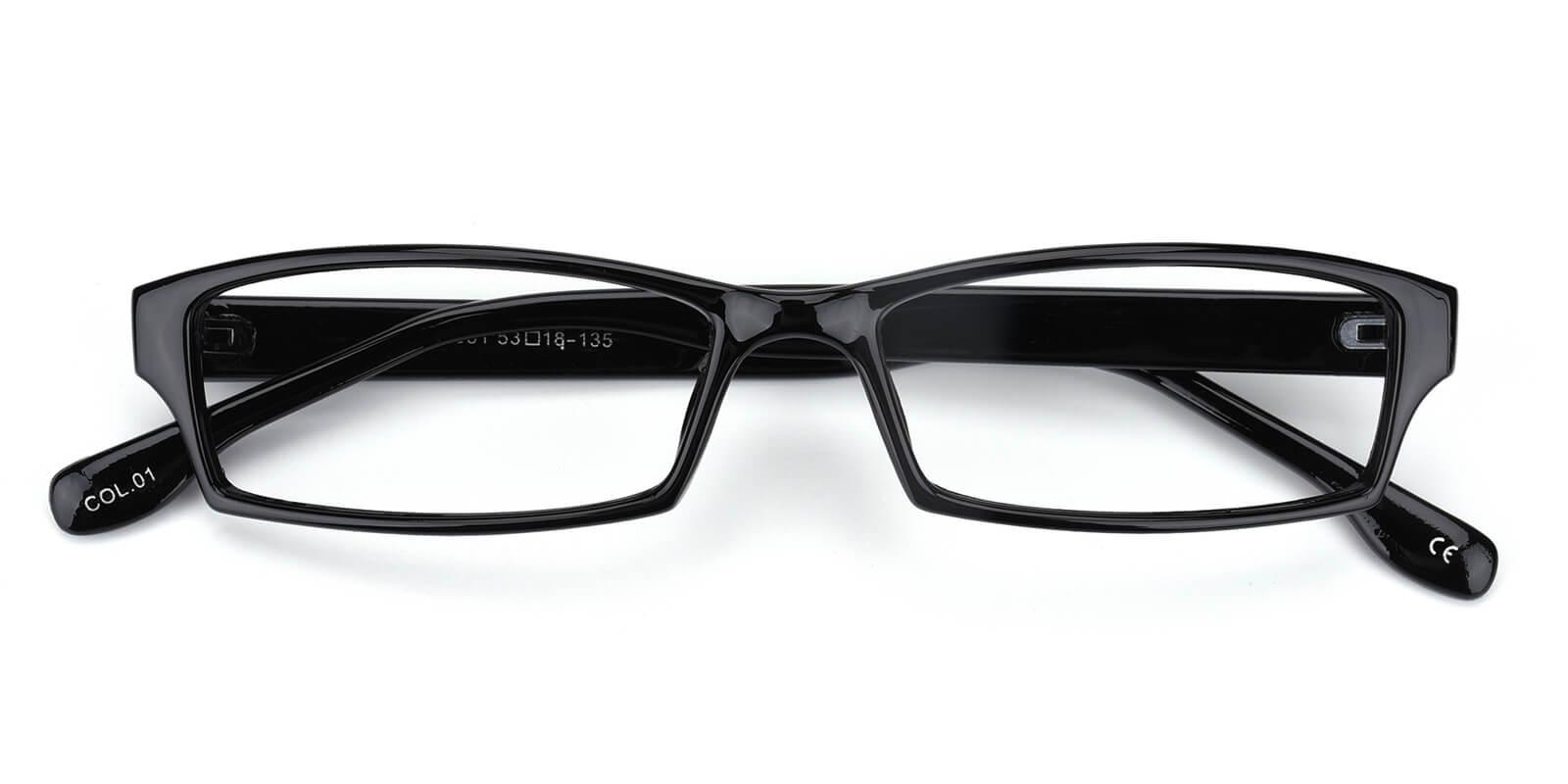 Relica-Black-Rectangle-Plastic-Eyeglasses-detail