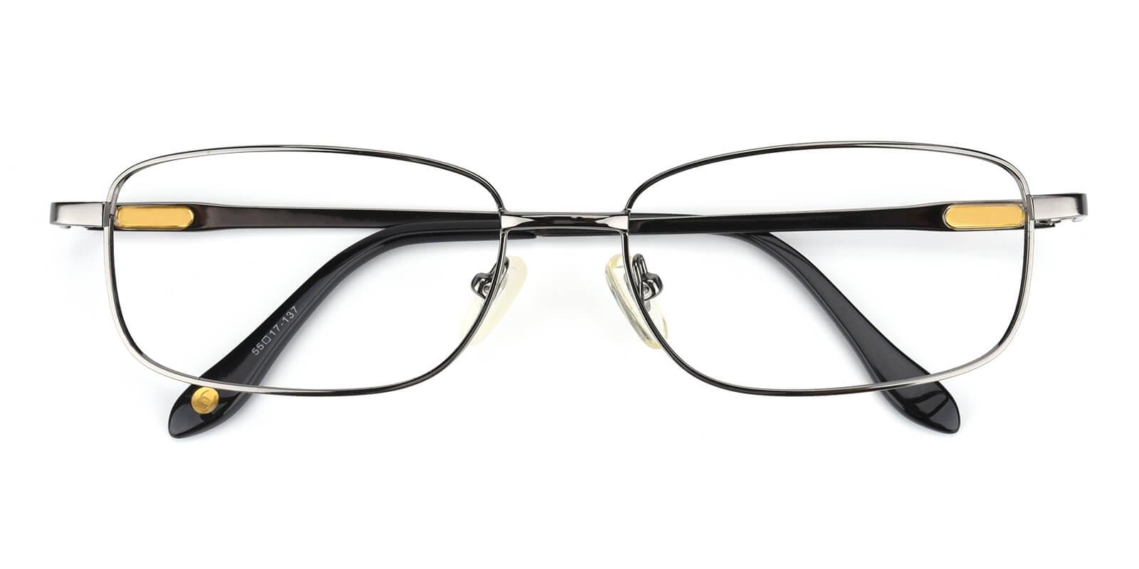Michelly-Gun-Rectangle-Metal-Eyeglasses-detail