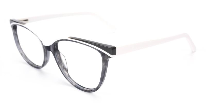 Cynthialy-White-Eyeglasses