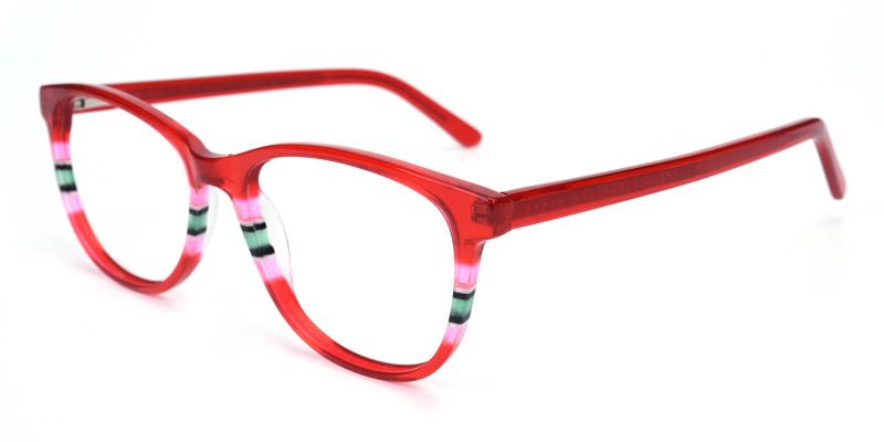 Faithely-Red-Eyeglasses