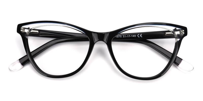 Florencer-Black-Eyeglasses