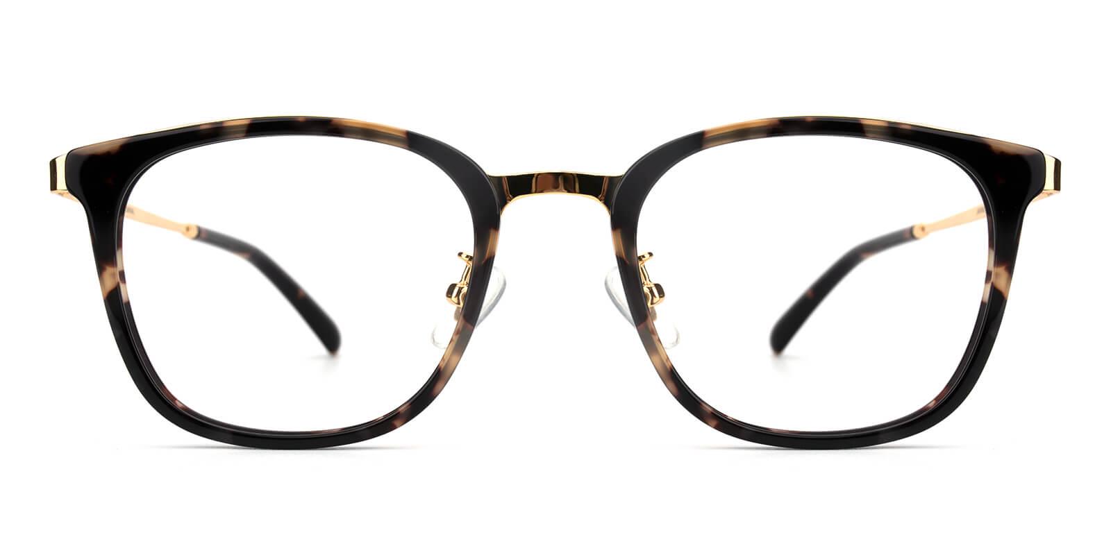 Keronito-Leopard-Rectangle-Metal-Eyeglasses-detail