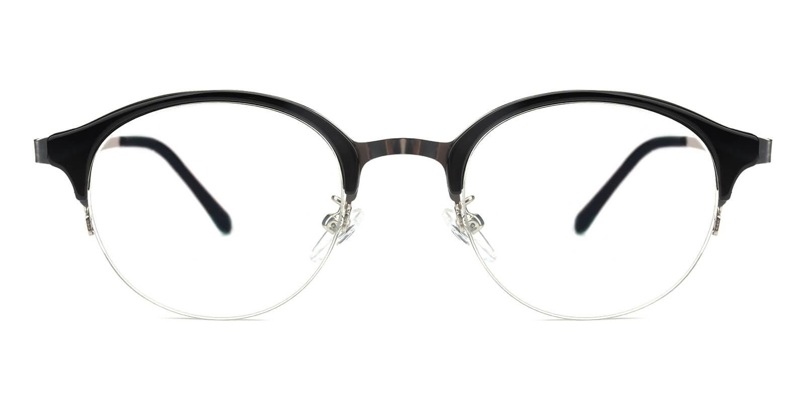 Akaaro-Black-Oval-Metal-Eyeglasses-detail