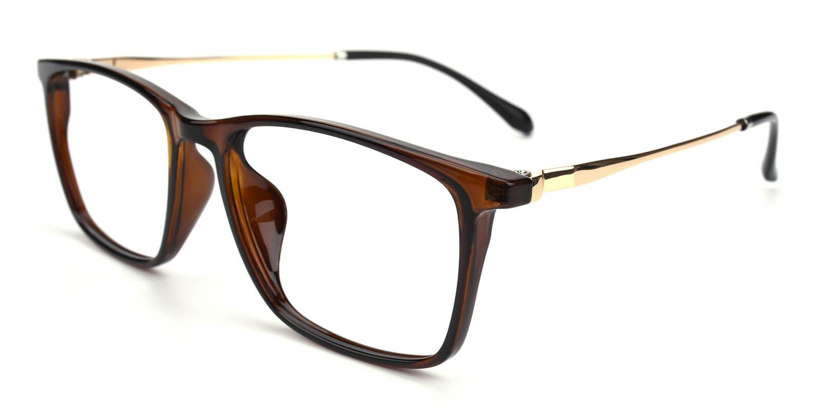 Erisony-Brown-Rectangle-TR-Eyeglasses-detail
