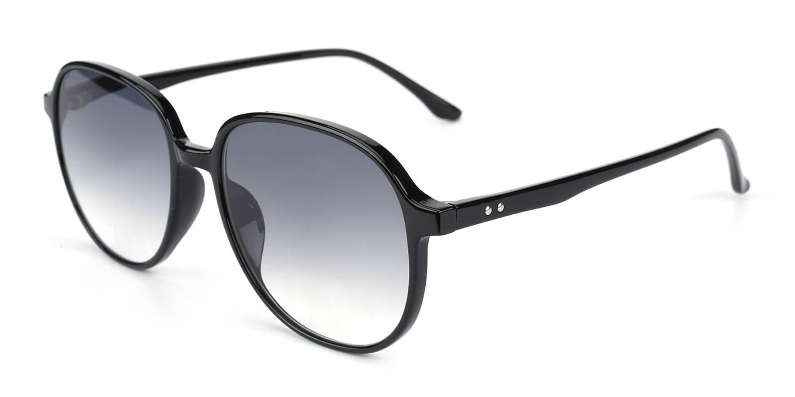 Alinena-Black-Round-TR-Sunglasses-detail