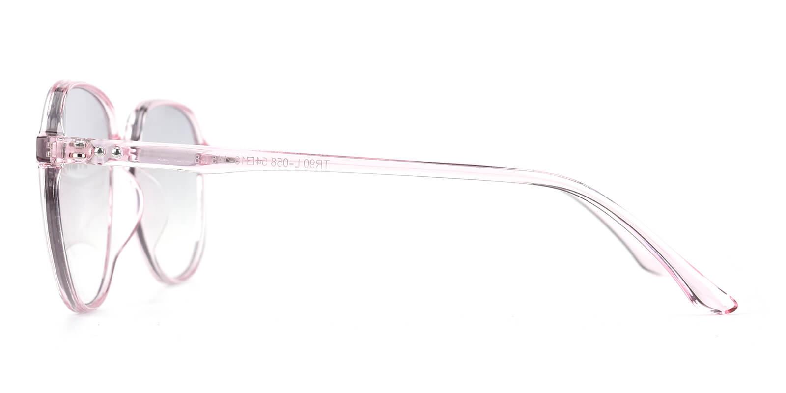 Alinena-Pink-Round-TR-Sunglasses-detail