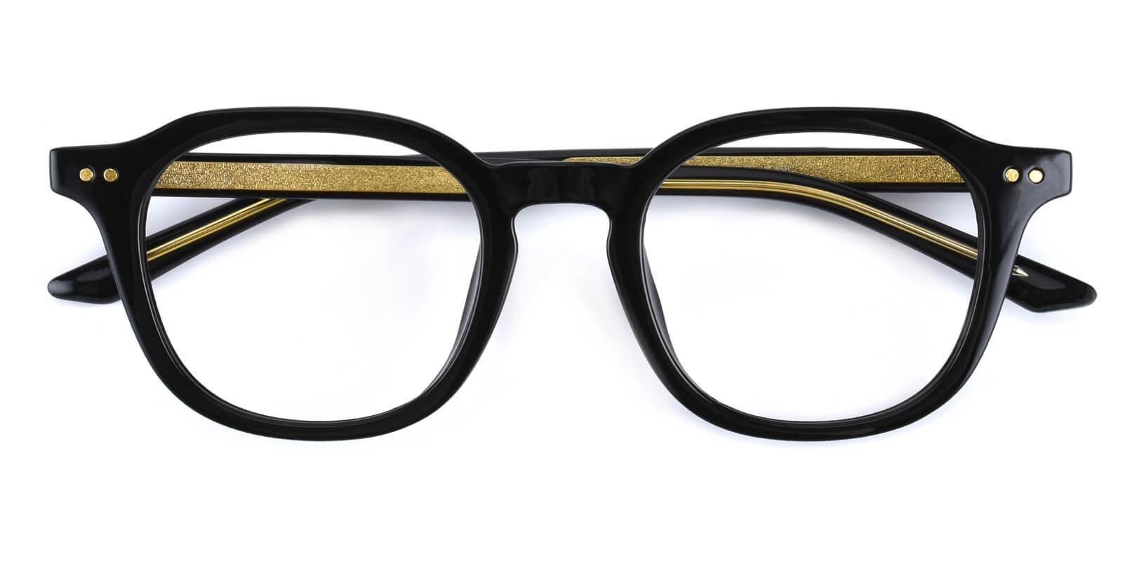 Dapper-Black-Geometric-Acetate-Eyeglasses-detail