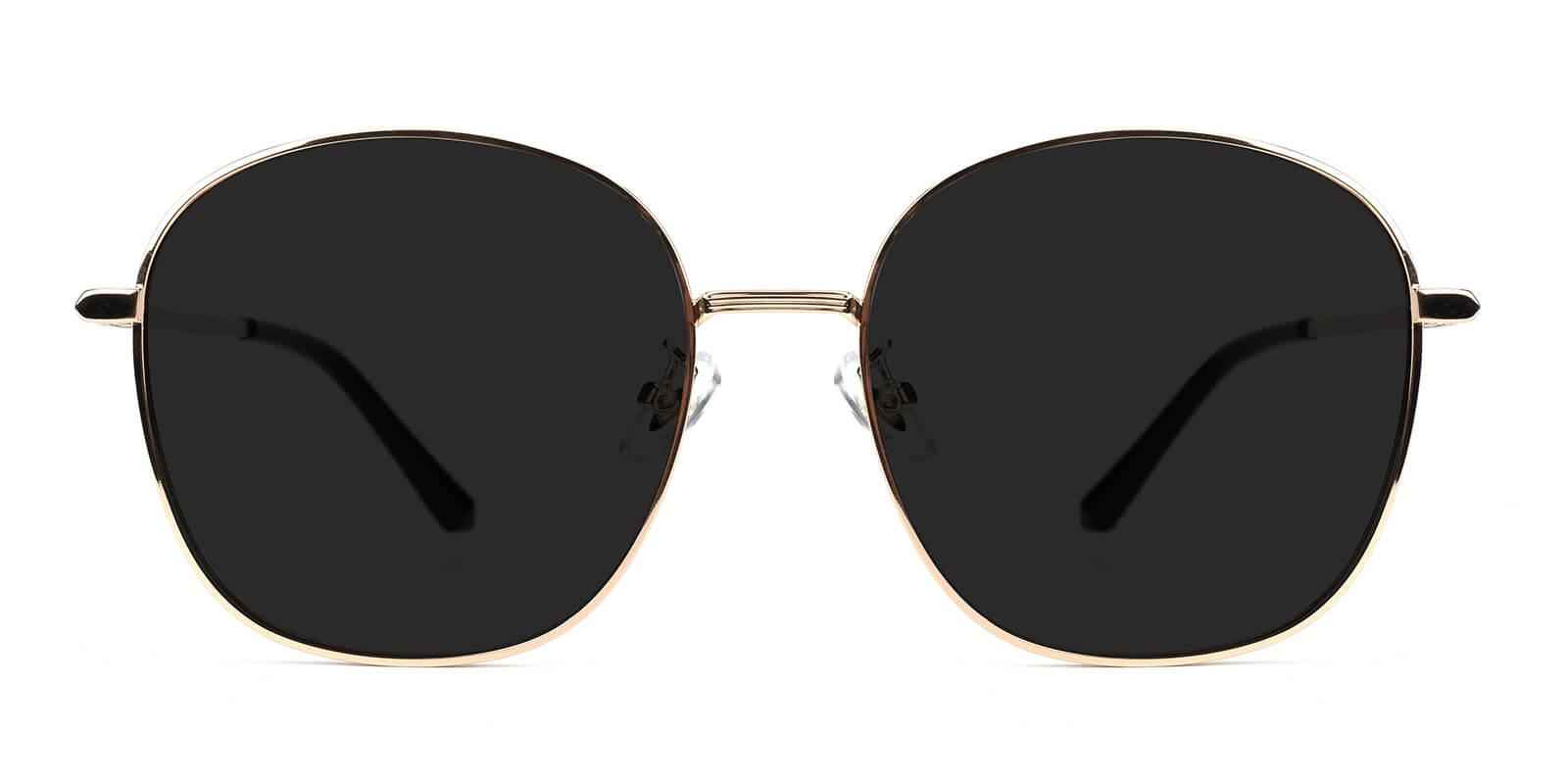 Tinkerbell-Black-Cat / Round-Metal-Sunglasses-detail
