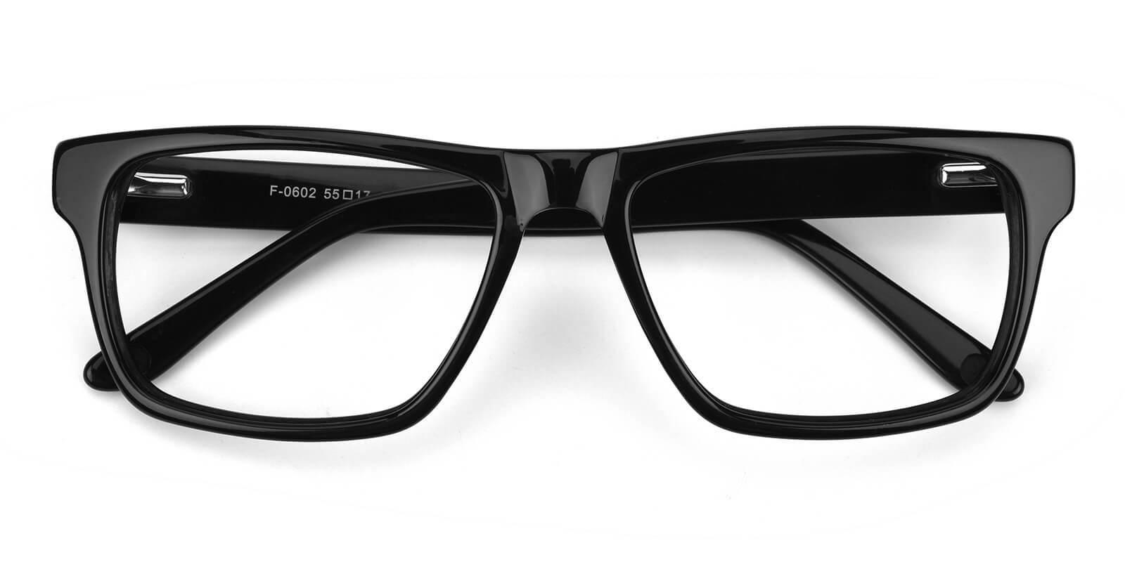 Nightdream-Black-Rectangle-Acetate-Eyeglasses-detail