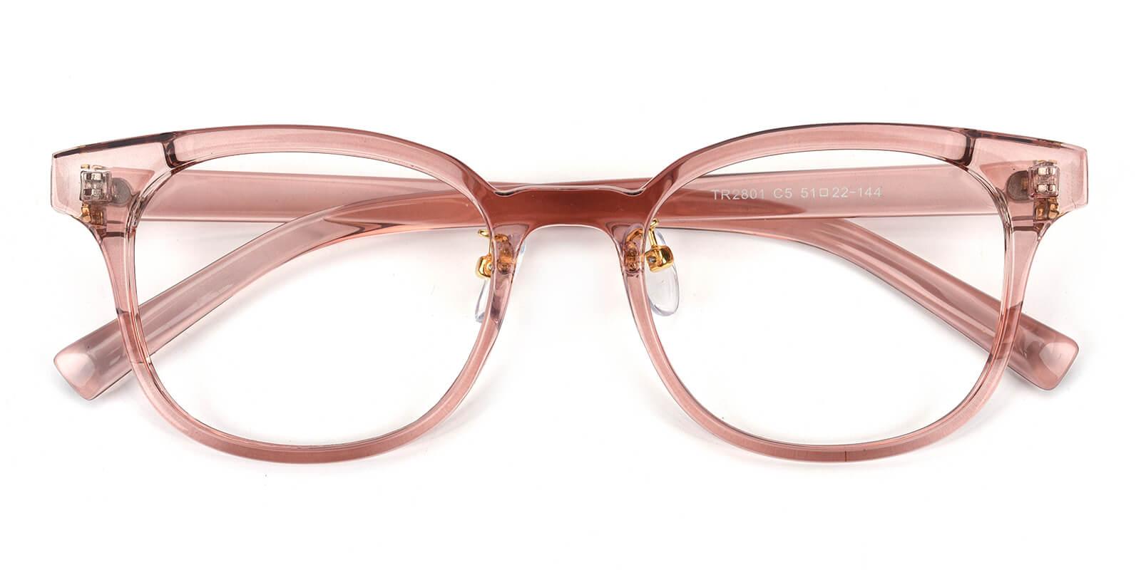 Durns-Pink-Rectangle-TR-Eyeglasses-detail