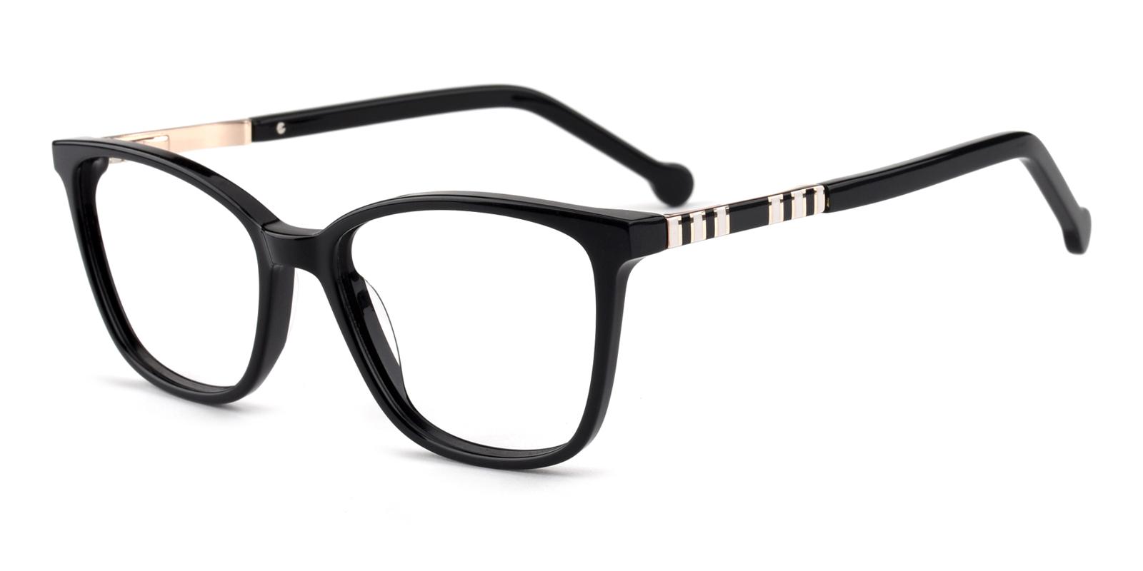 Ethan-Black-Rectangle-Acetate-Eyeglasses-detail