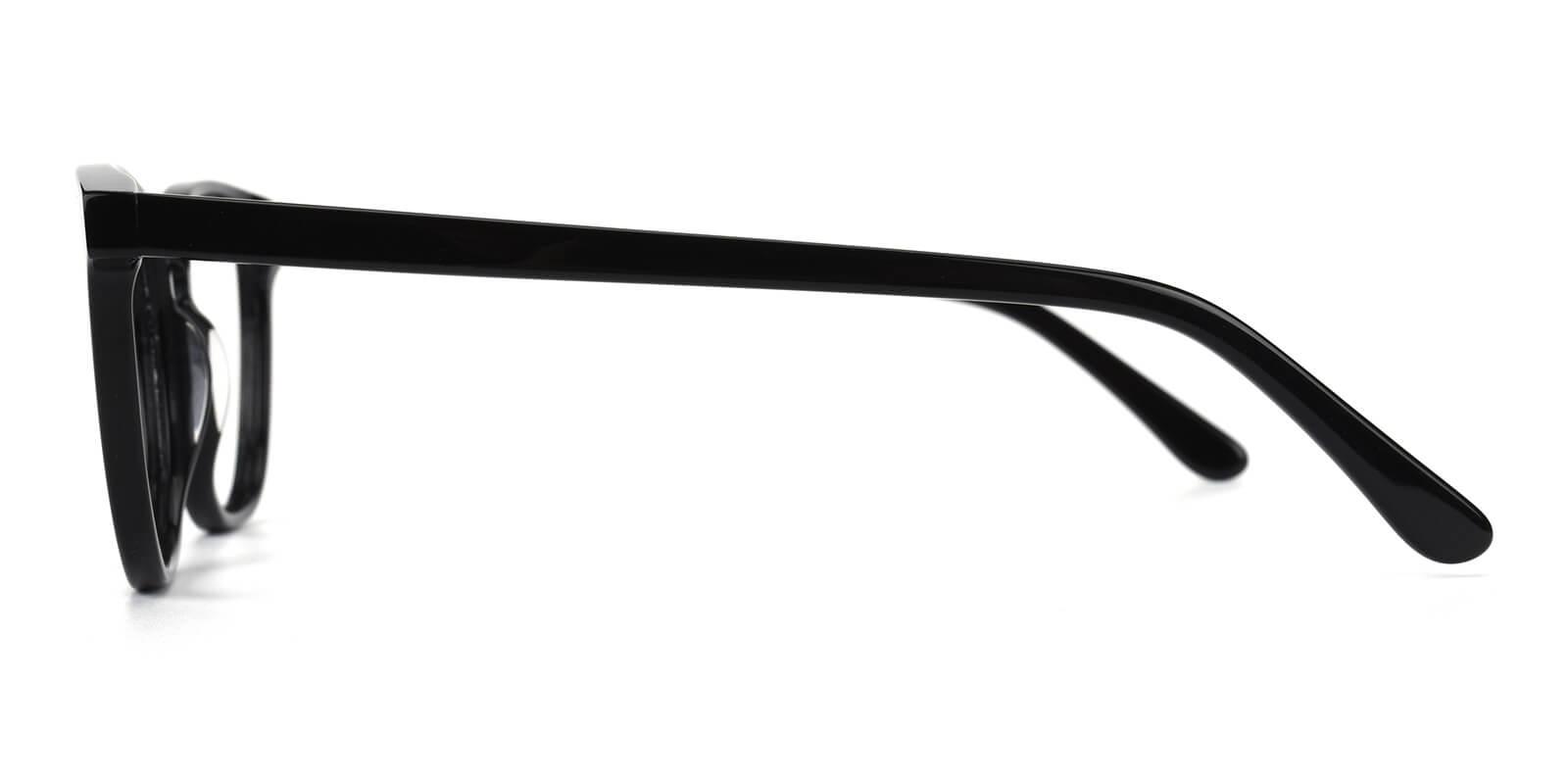 Genius-Black-Square / Rectangle-Acetate-Eyeglasses-detail