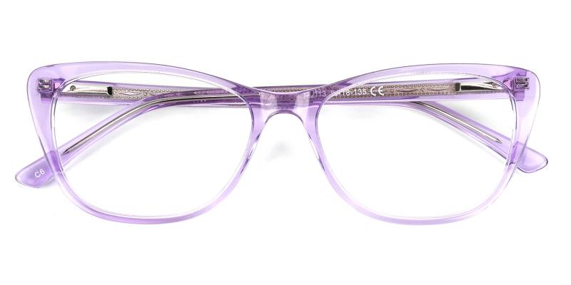 Tersaki-Purple-Eyeglasses