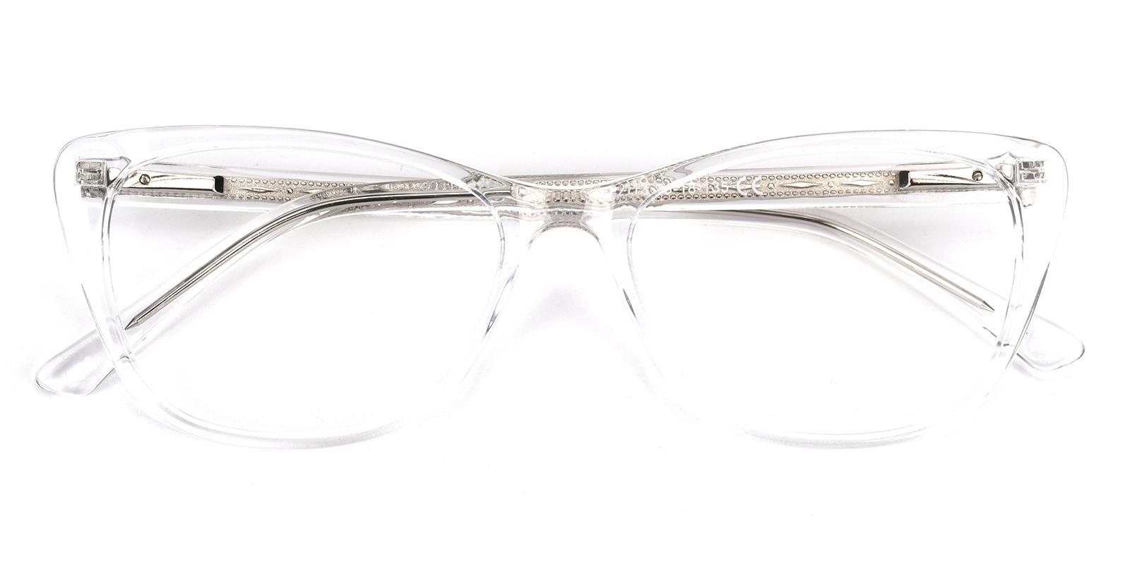 Tersaki-Translucent-Cat / Rectangle-Acetate-Eyeglasses-detail