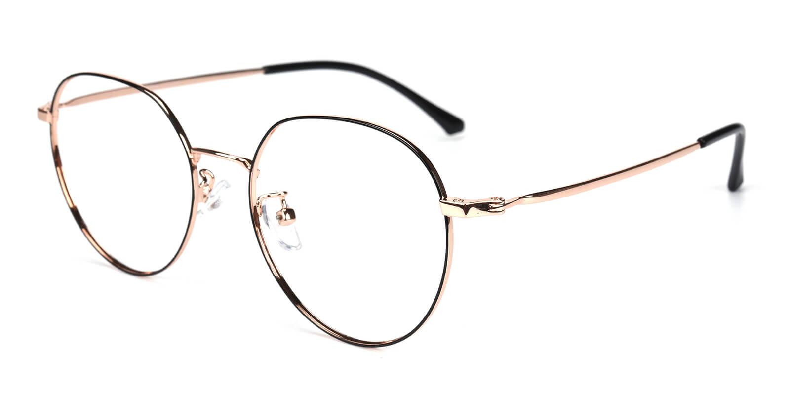 Amorous-Multicolor-Round-Metal-Eyeglasses-detail