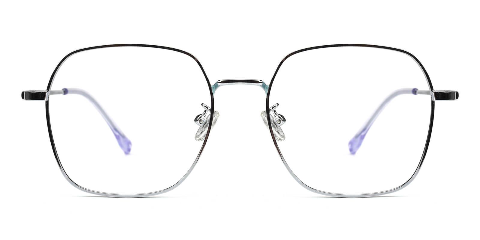 Vincoy-Silver-Square-Metal-Eyeglasses-detail