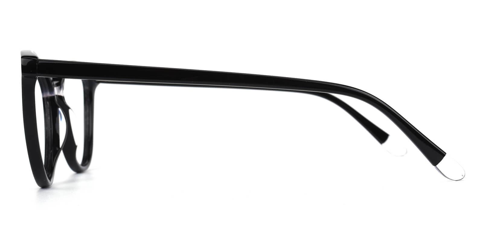 Galaxy-Black-Cat / Round-Acetate-Eyeglasses-detail