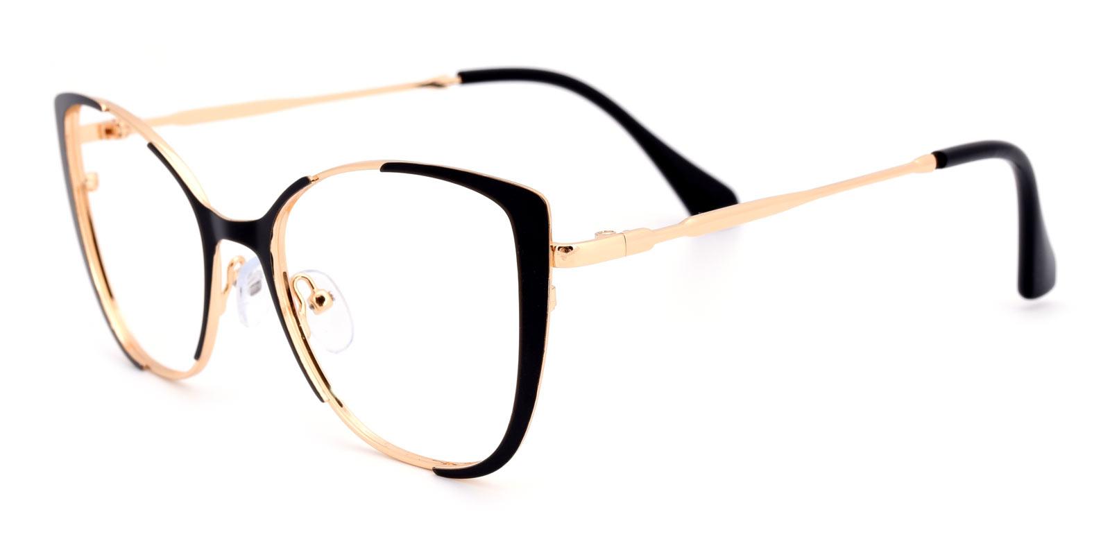 Flora-Black-Cat-Combination-Eyeglasses-detail