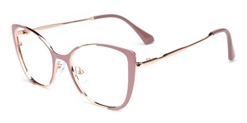 Flora-Pink-Eyeglasses