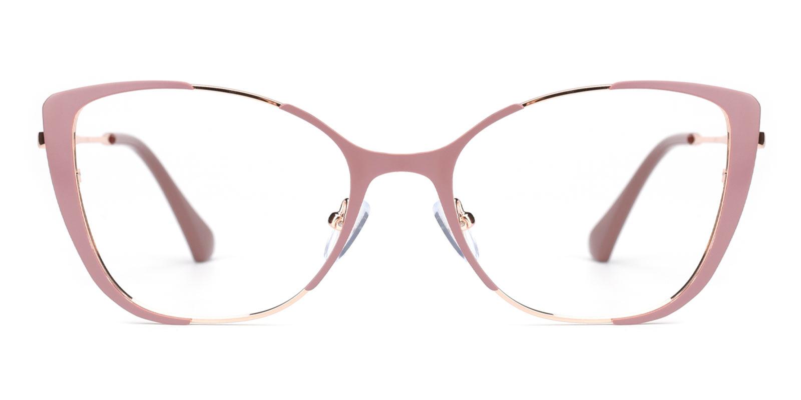 Flora-Pink-Cat / Square-Combination-Eyeglasses-detail