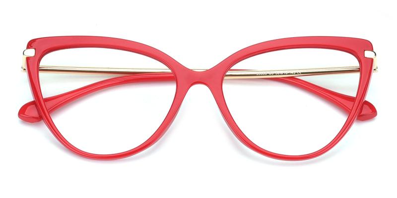 Doris-Red-Eyeglasses