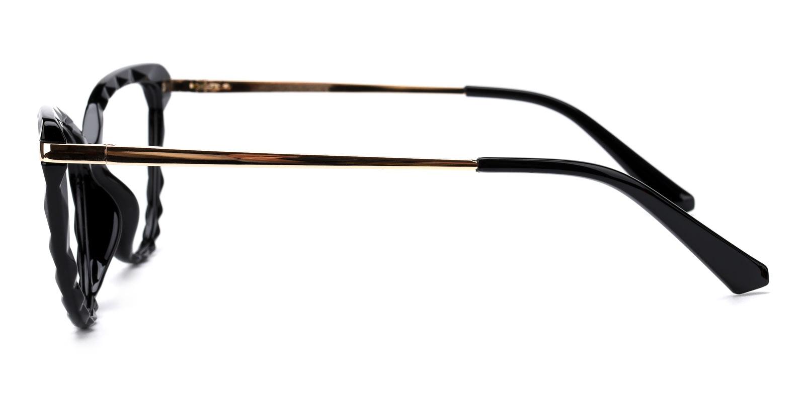 Truda-Black-Cat-Combination-Eyeglasses-detail