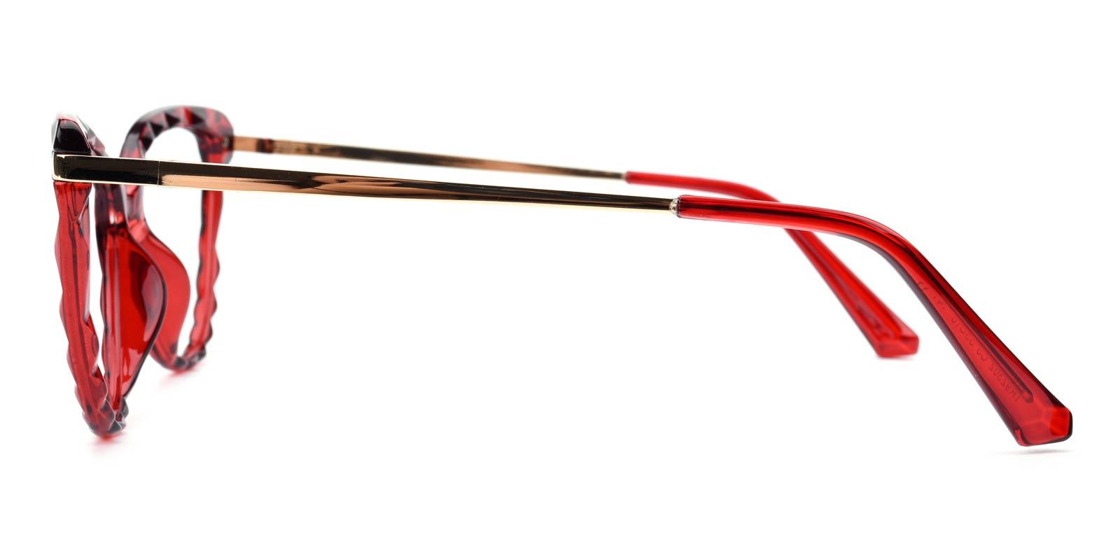 Truda-Red-Cat-Combination-Eyeglasses-detail