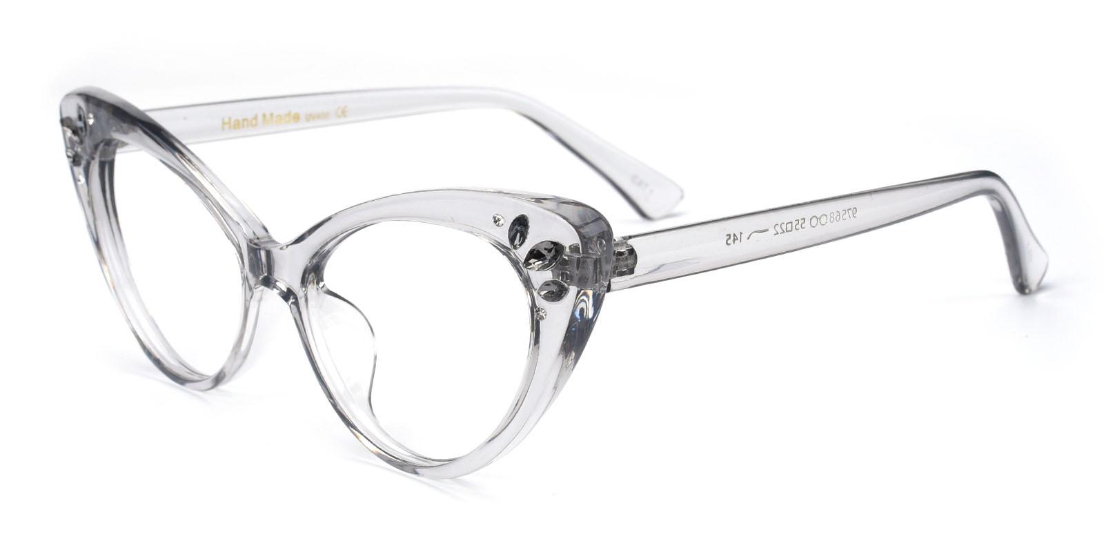 Samber-Gray-Cat-Plastic-Eyeglasses-detail