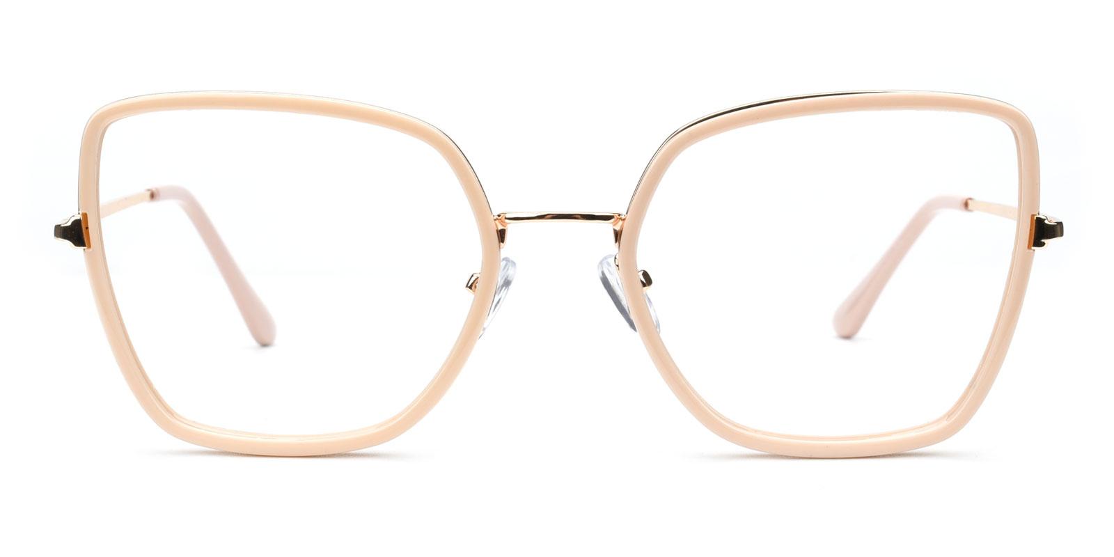 Fay-Brown-Geometric / Square-Combination-Eyeglasses-detail