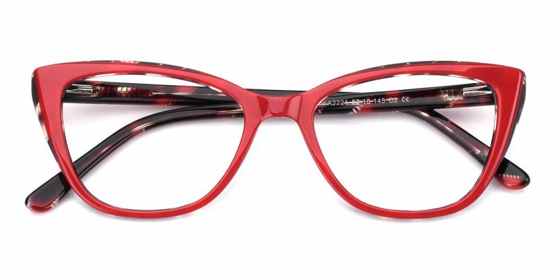 Amy-Red-Eyeglasses