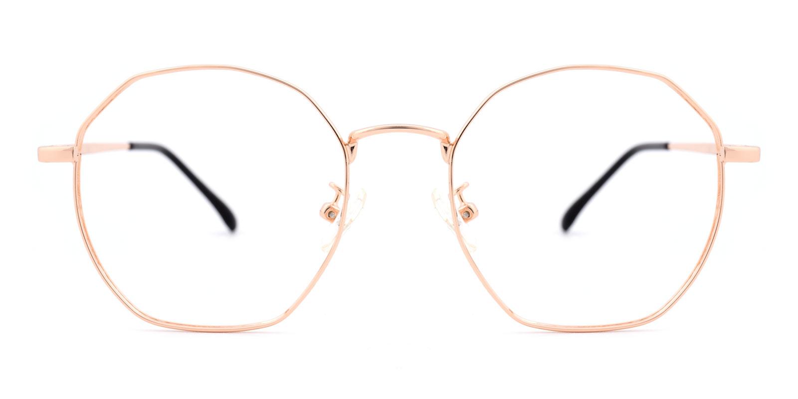 Loren-Gold-Geometric-Metal-Eyeglasses-detail