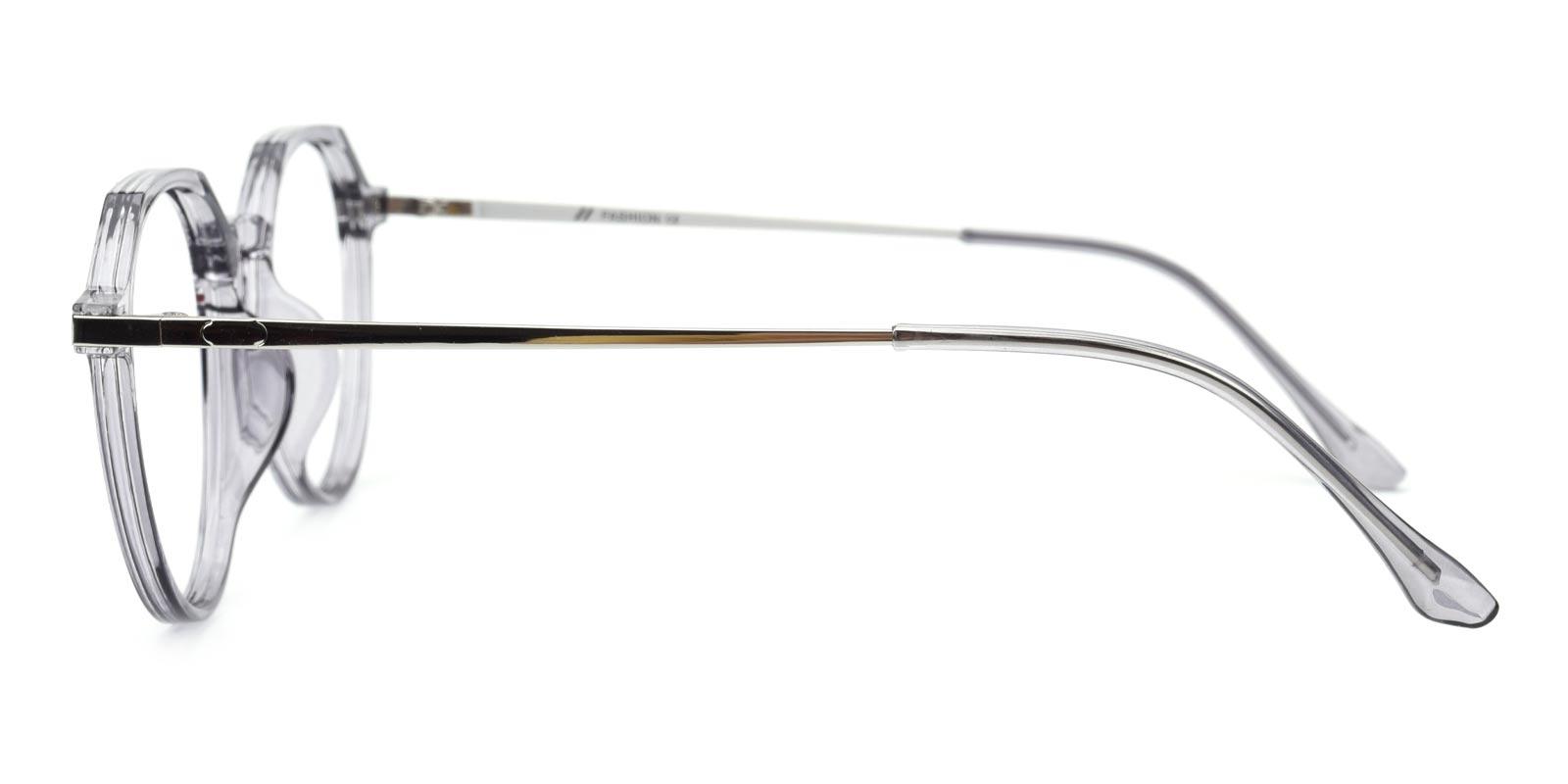 Camellia-Gray-Round-Combination-Eyeglasses-detail