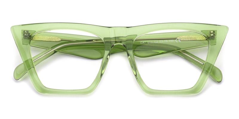 Alva-Green-Eyeglasses