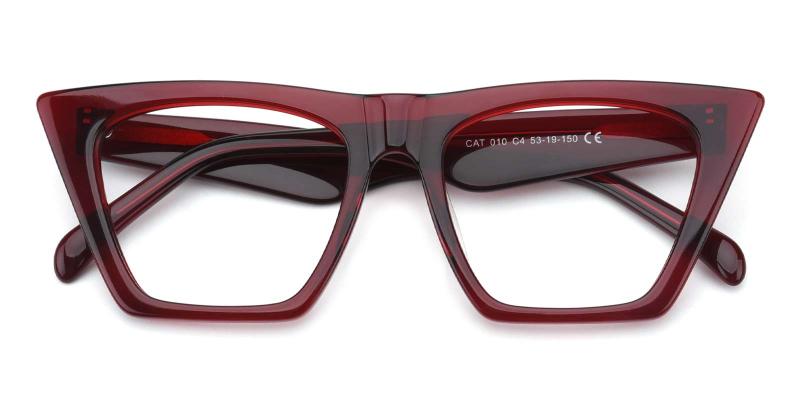 Alva-Red-Eyeglasses