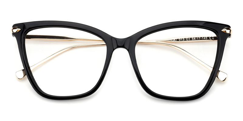 Queenie-Black-Eyeglasses