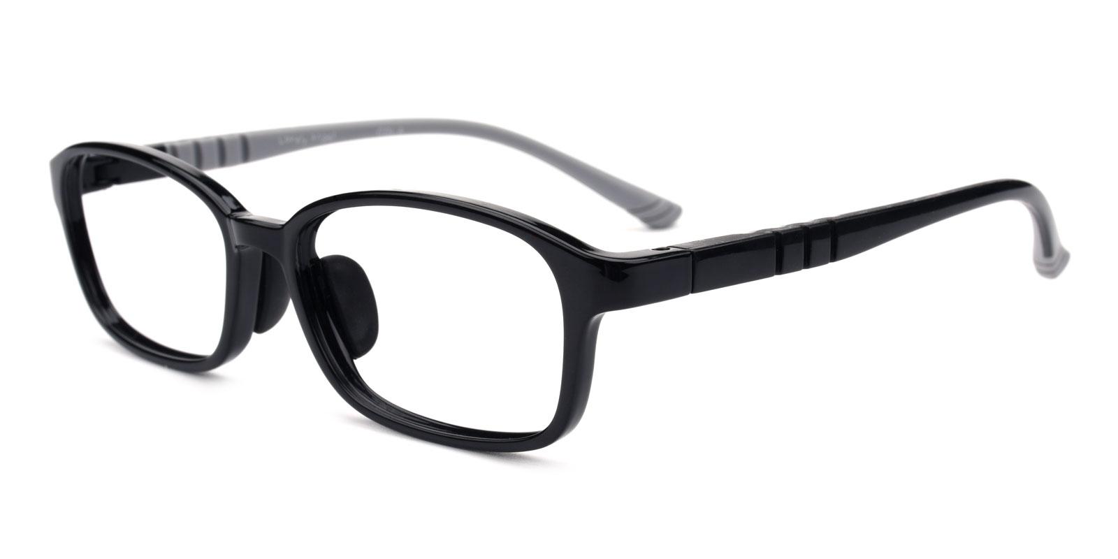 Adward-Black-Rectangle-Combination-Eyeglasses-detail