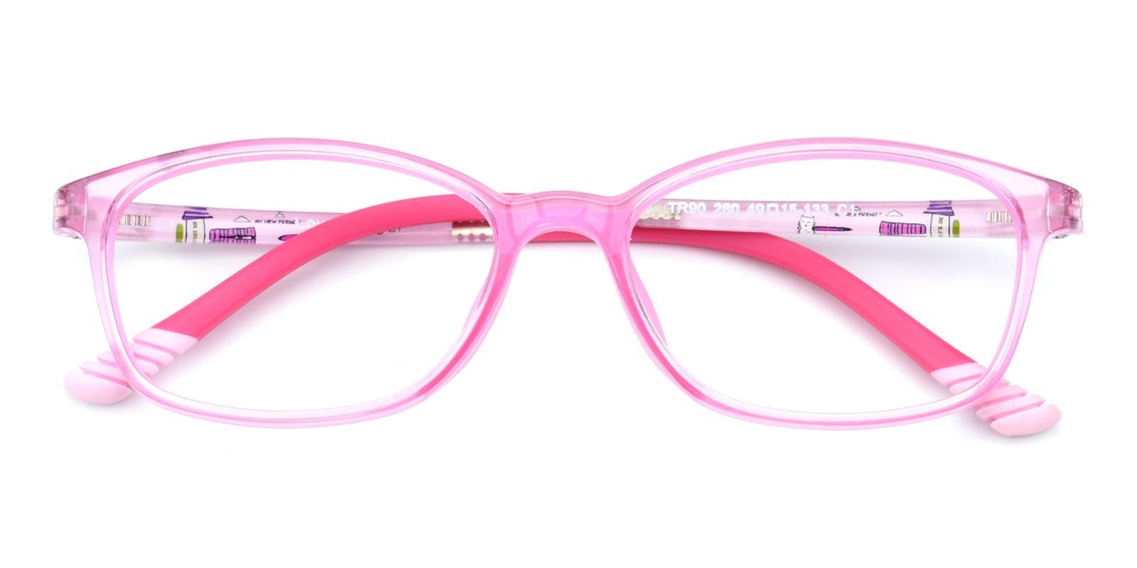 Taylor-Pink-Rectangle-TR-Eyeglasses-detail