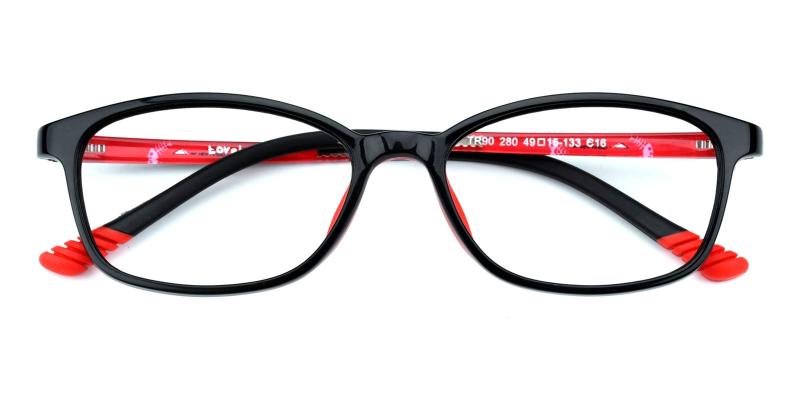 Taylor-Red-Eyeglasses